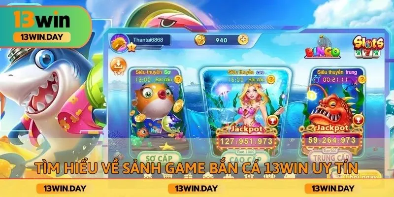 Tìm hiểu về sảnh game bắn cá 13WIN uy tín Tìm hiểu về sảnh game bắn cá 13WIN uy tín